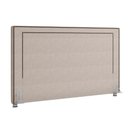 Ver imagem 2 de Cabeceira Cama Box Casal 140 cm P05 Berlim Linho Cru - Lyam Decor