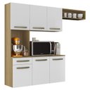 Ver imagem 1 de Cozinha Compacta Suspensa 06 Portas 01 Gv 2012145 Atacama Branco Armoveis