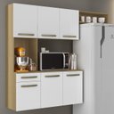 Ver imagem 2 de Cozinha Compacta Suspensa 06 Portas 01 Gv 2012145 Atacama Branco Armoveis