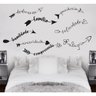 Adesivo Decorativo de Parede Frases Sinceridade, Felicidade, Alegria, Paciência... - 2
