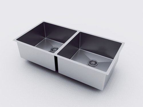 Cuba Dupla Cozinha Gourmet Inox Lixeira Cor Prateado Dupla Luxo Technox - 4