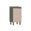Ver imagem 1 de Gabinete de Cozinha Modulado Balcão Connect 1 Porta c/ Tampo Duna/Cristal - Henn