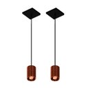 Ver mais imagens de Luminária Pendente Roma em Madeira de Demolição