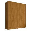 Ver imagem 1 de Guarda Roupa Casal Greco 4 Portas Mdf 188 Cm Cumaru Madetec