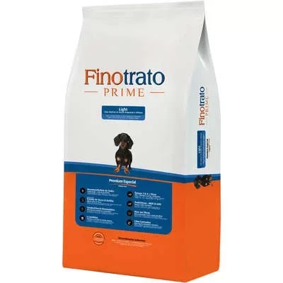 Ração Premium Especial Cães Adultos Linha Prime Light 15kg- Fino Trato - 1