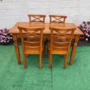 Ver imagem 7 de Mesa de Jantar Madeira de Demolição 1.40 X 0.70 com 04 Cadeiras Abc Sudeste Rústico