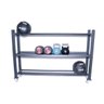 Suporte Expositor para Kettlebell, Wall Ball e Dumbbell com 3 Prateleiras - Rae Fitness - 2