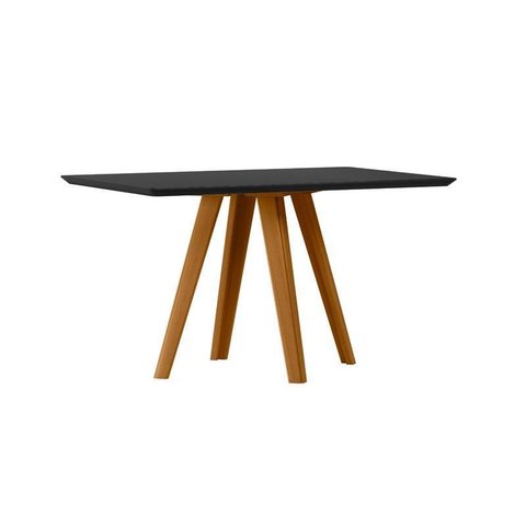 Mesa Jantar Mariah 135x90 Ype/preto - Nc
