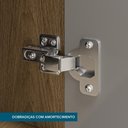 Ver imagem 4 de Módulo Inferior Cozinha Vitoria 02 Portas 70cm - Carvalho/offwhite