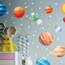 Adesivo de Parede Decorativo Infantil Sistema Solar - 2