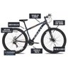 Bicicleta Colli Toronto Aro 29 Shimano 21 Marchas - 5