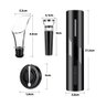 Kit Abridor de Vinhos Saca Rolhas Elétrico Automático - 6