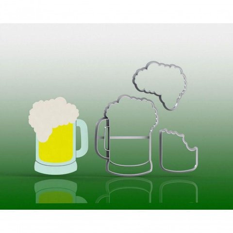 Cortador Caneca de Chopp Oktober Alemão Modular (pai) 10 Cm
