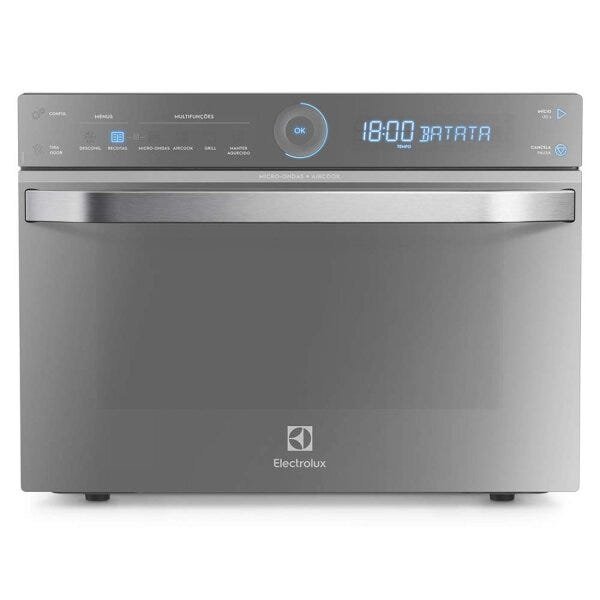 Micro-ondas Inox 32L Mga42 com Função Aircook e Painel Bluetouch com Dial Seletor Electrolux 127V é boa?