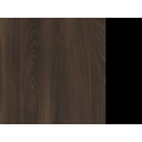 Ver imagem 2 de Mesa p/ Escritório em L Web30 1,35m 4 Gavetas Marsala/Preto