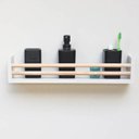 Ver imagem 6 de Kit 2 Prateleiras para Banheiro Decora e Organiza - 50 X 10 Cm - Dulce