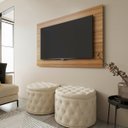 Ver imagem 2 de Painel para Tv até 42 Polegadas Amêndoa Pa2915