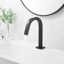 Ver imagem 6 de Torneira Banheiro Lavatorio Quadrada Preto Fosco Pratica