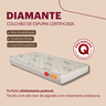 Colchão Solteiro de Espuma Orthocrin Diamante D33 88x188x16 Alto Suporte Espuma Certificada - 3