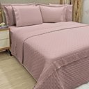 Ver imagem 2 de Kit Coordenado Grécia Cobre Leito + Jogo de Cama King Bordado Inglês 300 Fios - 7 Peças - Roxo Malva