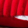 Kit 2 Capas P/ Almofada em Pelucia Wave Soft - 43x43 Cm Vermelho - 5