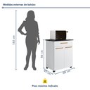 Ver imagem 3 de Balcão de Cozinha 2 Portas 1 Gaveta Girassol Yescasa