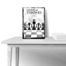 Quadro Decorativo Série Game of Thrones - Canvas - Branca - 1