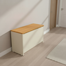 Sapateira com 1 Porta – Organizador de Calçados para Quarto Off White com Cinamomo - 4