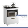 Balcão para Cooktop 1 Porta Basculante Salvia - 8