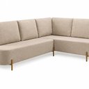 Ver imagem 2 de Sofá de Canto Londres Chaise Linha Orgânico Bege