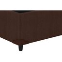 Ver imagem 6 de Cama Box Solteiro: Colchão Molas Ensacadas Anjos MasterPocket New King + Base Courano Brown(88x188