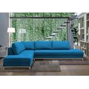 Ver imagem 1 de Sofá de Canto em L , Chaise Lado Esquerdo - EGO002:AZUL