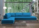 Ver imagem 1 de Sofá de Canto em L , Chaise Lado Esquerdo - EGO002:AZUL
