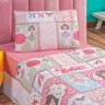 Jogo de Cama Lençol Bouti INFANTIL Kids Solteiro 03 Peças - Ballet - 1