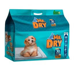 Tapete Higiênico Mr Dry para Cães 60x60 30 Unidades - 1