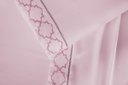 Ver imagem 4 de Cama Casal Queen Madri Bordado 300 Fios Macio Rosa