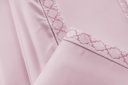 Ver imagem 3 de Cama Casal Queen Madri Bordado 300 Fios Macio Rosa