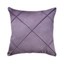 Ver imagem 1 de Capa de Almofada Drapeada Veludo Roxo 43x43cm