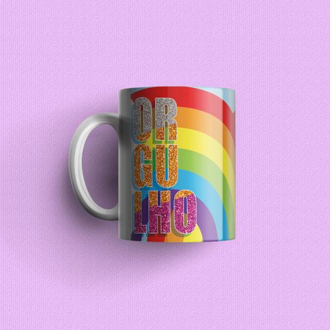 Pride LGBTQIAP+ - Caneca de qualidade premium É DeCoração Caneca Premium - 325mL