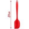 Kit Conjunto Utensílios para Cozinha Vermelho Silicone 4 Peças - 4