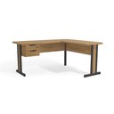 Ver imagem 1 de Mesa Notebook Escritório 1170A c/ 2 Gavetas Itapuã - Kappesberg