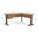 Ver imagem 3 de Mesa Notebook Escritório 1170A c/ 2 Gavetas Itapuã - Kappesberg
