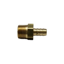 União/niple Bico Mangueira para Gás 1/2 Npt Macho X 3/8 Bm - 1