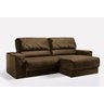 Sofá Retrátil e Reclinável Modelo 2001 (2,40M) Marrom - 1