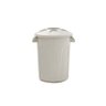 Cesto para lixo 60 litros com tampa - Branco - 1