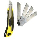 Ver imagem 3 de Estilete Retrátil 513 com 5 Lâminas de 10cm