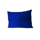 Ver imagem 1 de Almofada de Encosto para Sofá Decorativa 80x60cm 1 unidade - Azul