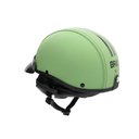 Ver imagem 3 de Capacete Coquinho Scooter Moto Elétrica Bike Couro Verde