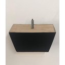 Ver imagem 2 de Pé Retangular Madeira Sofás Estofados 6cm - Kit 9un- Celica M A Sorprezo