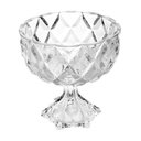 Ver imagem 1 de Centro de Mesa de Cristal com Pé Diamond 18 Cm Lyor
